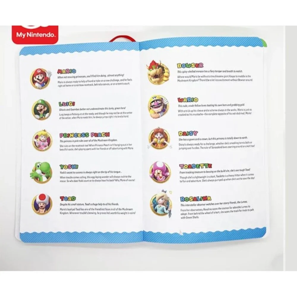 Mario & Me A Three-Year Journey Journal Book NEW My Nintendo Reward [FL]